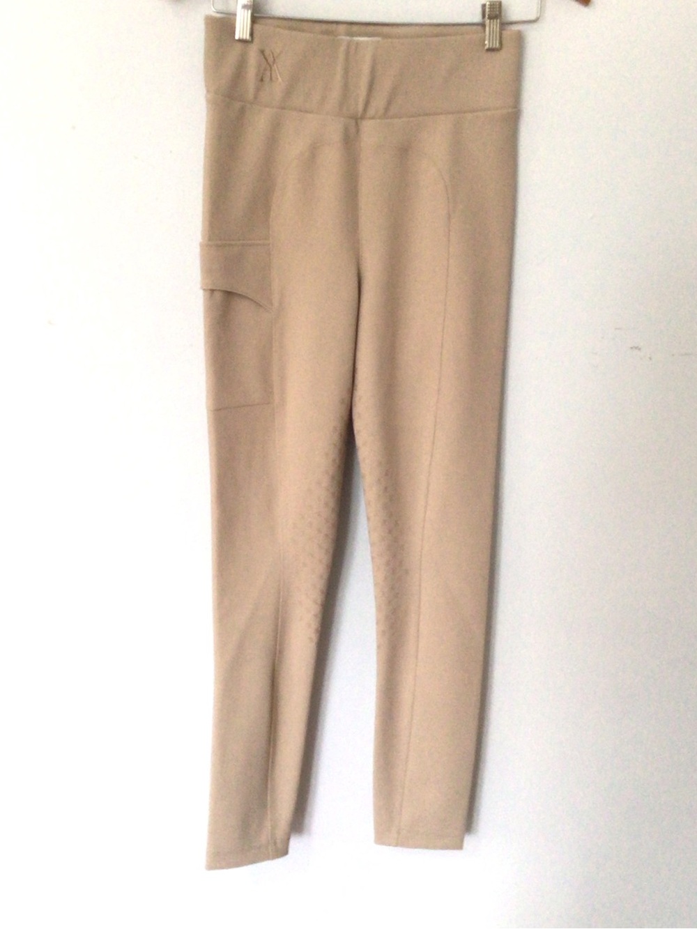YAGYA Cream compression riding breeches size medium NWOT